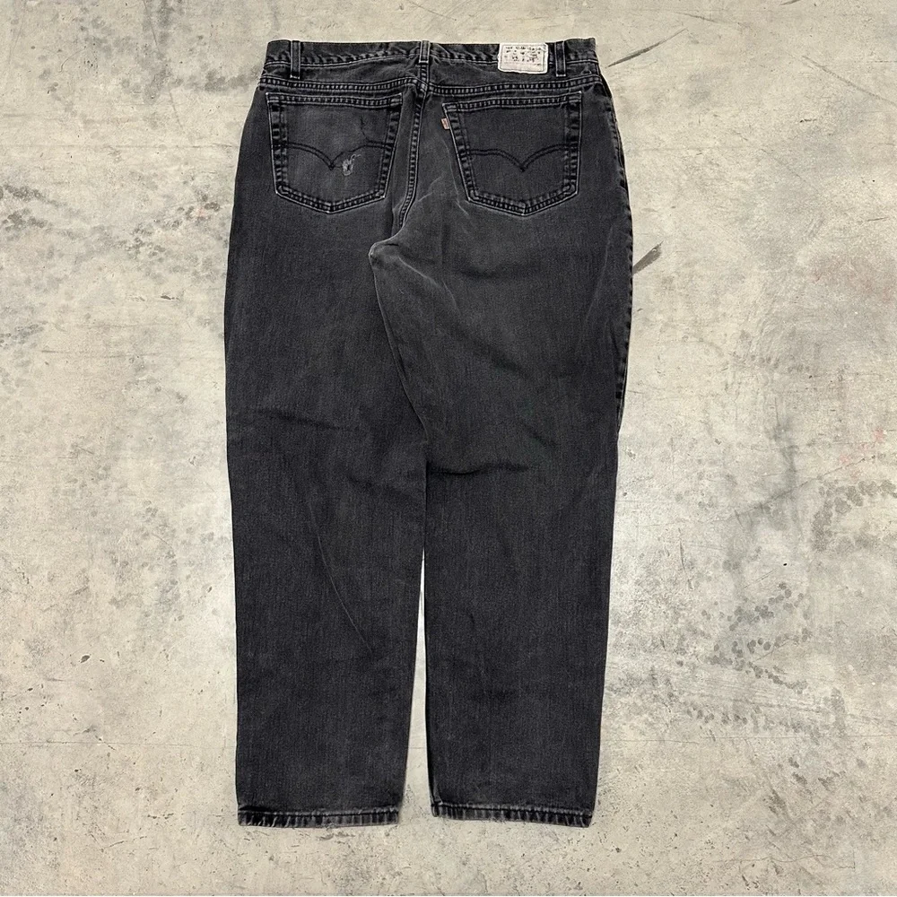 Vintage Levis 540 Jeans Mens 40x32 Medium Wash faded black Brown Tab Made In USA